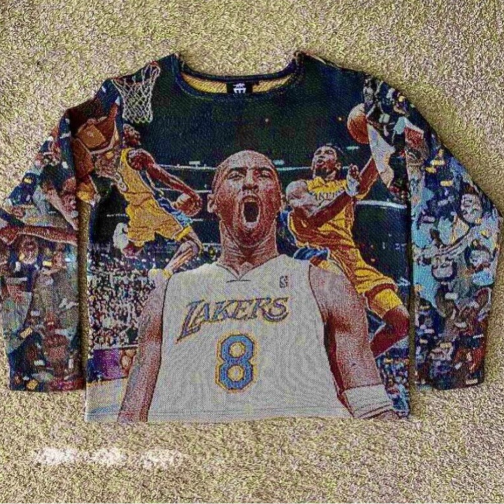 Kobe Bryant “R.I.P Mamba” Knit Sweater